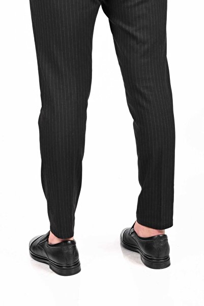 Bestello Laceless Rubber Sole Genuine Leather Comfort Shoes 333-1948 Men's Shoes