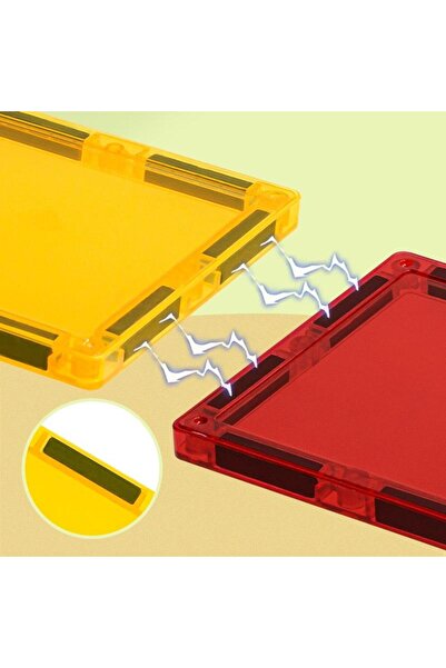 SHANTOU Set magnetic de construcție 58 piese – PRINTESA