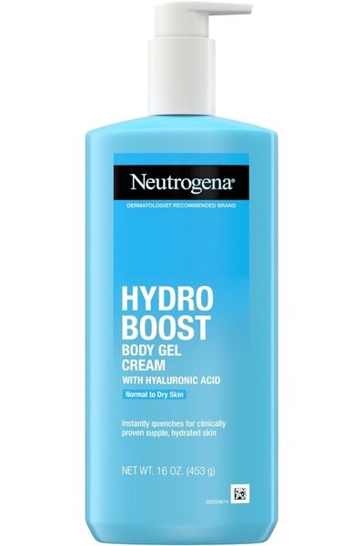 Neutrogena Hydro Boost Hydrating Body Gel Cream with Hyaluronic Acid, 16 oz