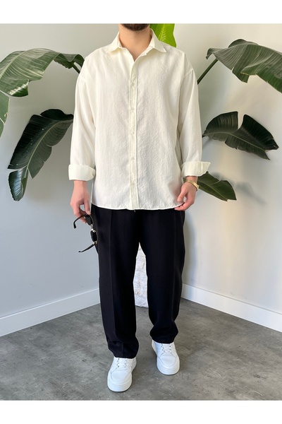 HAWKKİNG Ανδρικό πουκάμισο Oversize Modal