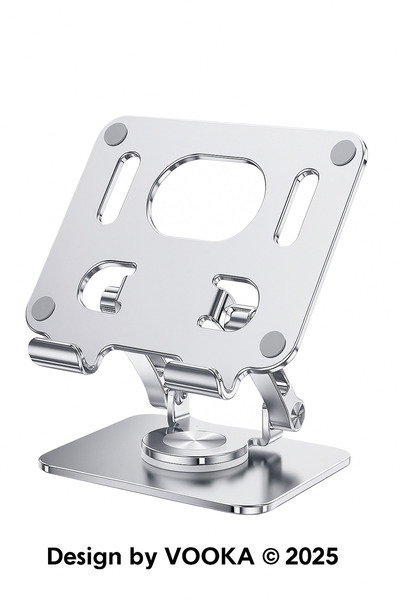 MO DOU 360 ° Περιστρεφόμενη αναδιπλούμενη βάση για tablet τηλεφώνου – Ελαφρύ φορητό πολυλειτουργικό επιτραπέζιο στήριγμα