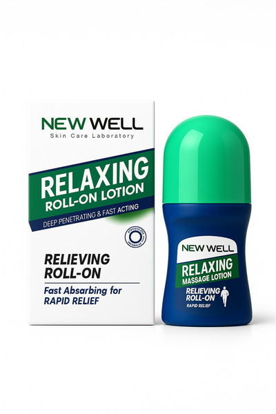 New Well Mentollü Relaxing Roll-On Masaj Jeli 50 ml
