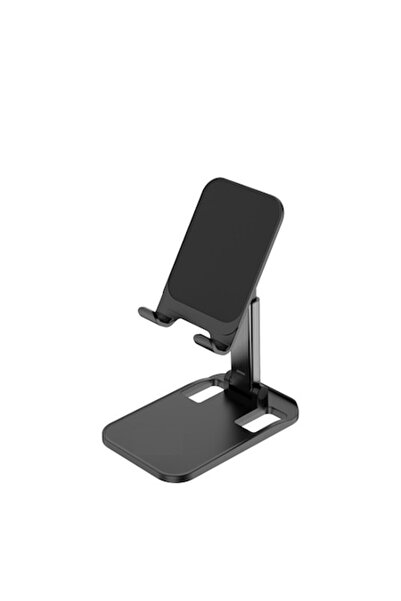 PlanetPhone Suport de birou universal reglabil pentru telefon și tabletă, negru