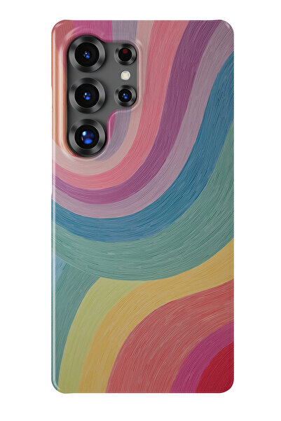 lelia حافظة هاتف شفافة متوافقة مع هاتف سامسونج جالاكسي S23 الترا مطبوع |   ال...