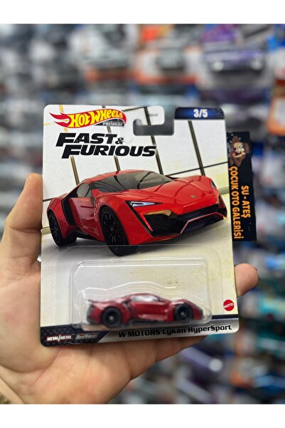 HOT WHEELS W’’ Motors Lykan HyperSport özel seri 1.64 premıum
