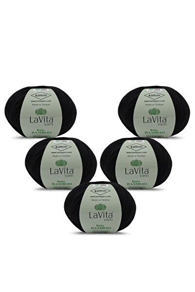 LaVita Yarn Bambusova pređa za ručno pletenje za bebe 50% B Bambus 50% A Akri...