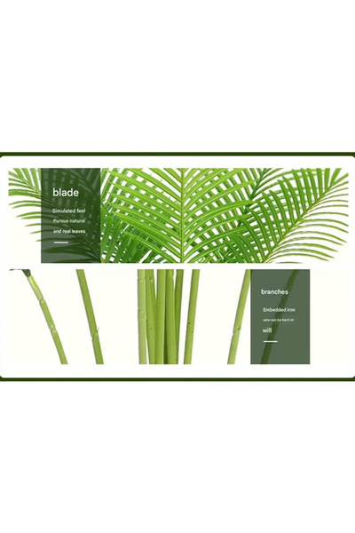 NKX Decorative 180CM Faux Plant for Indoor or Outdoor Use, Realistic Greenery for Home & Office Deco