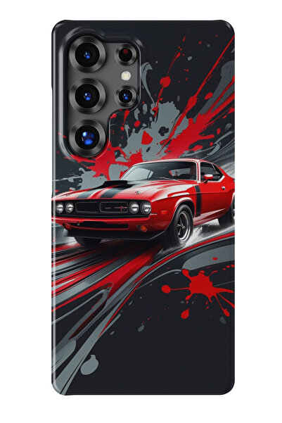 lelia حافظة هاتف شفافة متوافقة مع هاتف سامسونج جالاكسي S24 الترا مطبوع |   ال...