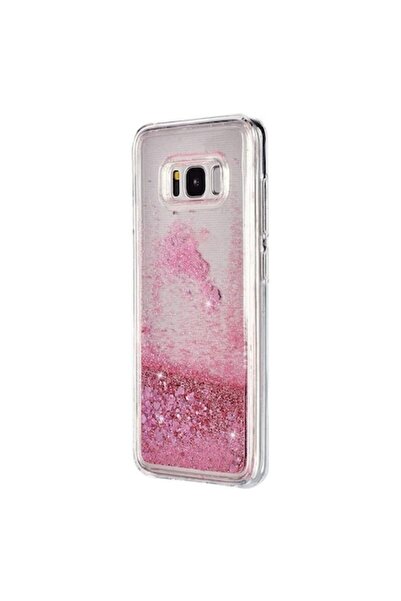 PlanetPhone Husă Samsung Galaxy S8 cu sclipici lichid și protecție pentru cam...