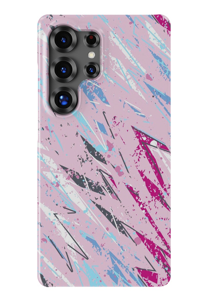 lelia حافظة هاتف شفافة متوافقة مع هاتف سامسونج جالاكسي S23 الترا مطبوع |   ال...