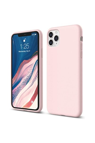 PlanetPhone Husă compatibilă cu iPhone 11 Pro Max, ultra subțire, silicon roz...