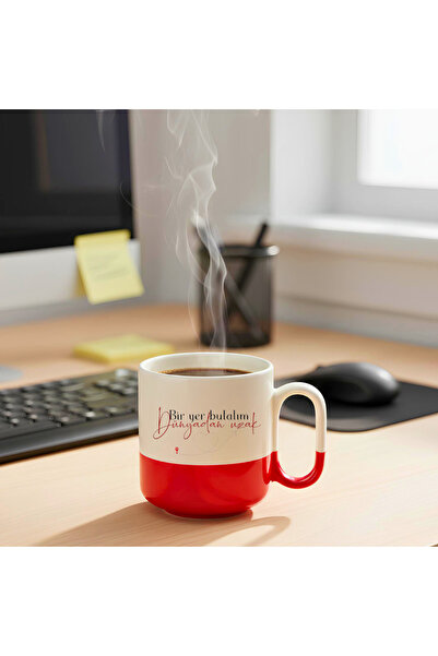 Finka Dekor دعونا نجد مكانًا مطبوع - كوب سيراميك هدية