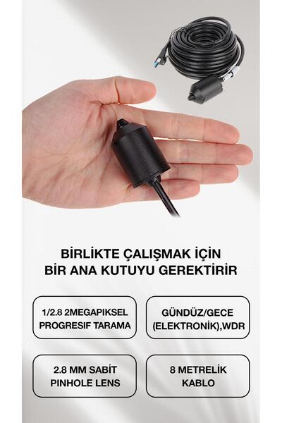 Prope DAHUA Mini Uzaktan İzleme İğne Deliği Ağ Kamerası - Lens Ünitesi