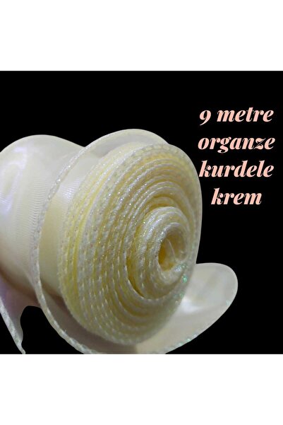 Mutkin 9 m Organze Kurdela – Hediye Paketlemelerin -Çiçek yapımı-hobi işlerin...