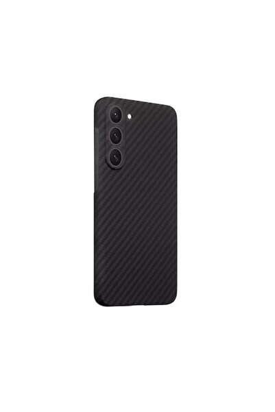 PlanetPhone Husa pentru Samsung S23 Plus din Kevlar, Neagra, Fibră de aramidă, aspect carbon, protectie sporita