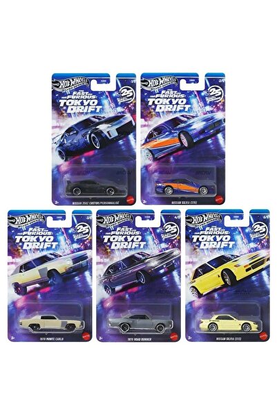 HOT WHEELS Hw Fast & Furious Tokyo Drift 5'li Set HNR88