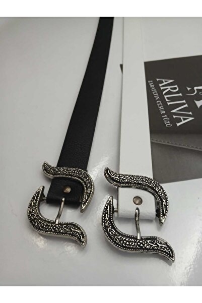 ARLIVA Antique Special Design Buckle Women's Trouser Belt, Dress Belt, Coat Belt