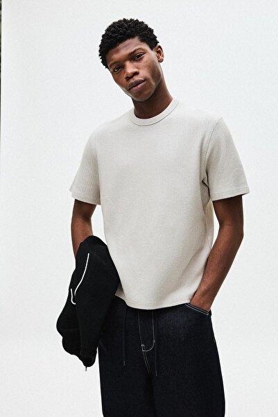 Bershka Dokulu kısa kollu tişört