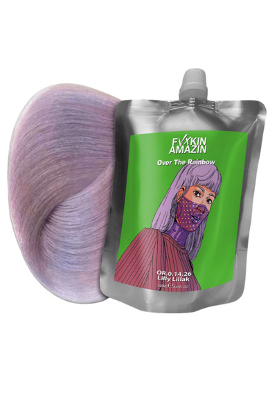 AMAZING Masca Cu Pigment Direct 200 ML – Lilly Lilak – OVER THE RAINBOW