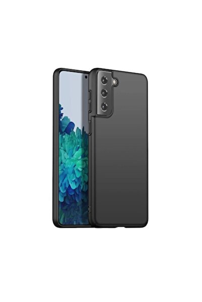 PlanetPhone Husa pentru Samsung S21 Plus - Neagră, ultra-subțire din silicon