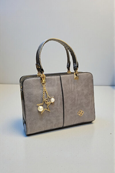 PAPATAY 7567 حقيبة نسائية بتصميم قالب مع حزام لليد والكتف، مبطنة بالكامل بخمس...