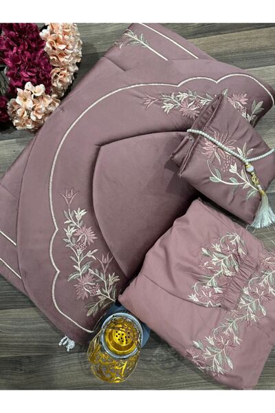 WAREEF FASHION Tulip Luxury Prayer Mat Set