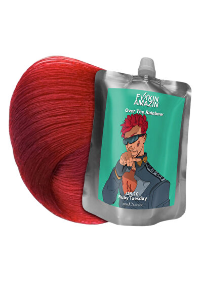 AMAZING Masca Cu Pigment Direct 200 ML - Ruby Tuesday - OVER THE RAINBOW