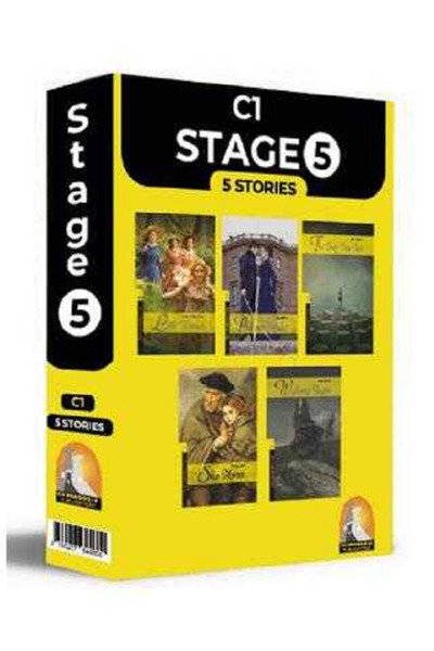 Evrensel İletişim Yayınları İngilizce Hikaye - Stage 5 5’li Hikaye Seti Kutu ...
