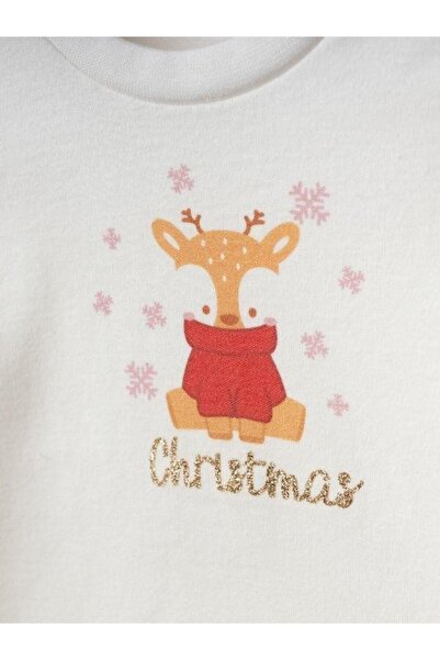 Zekids Baby Girl Organic New Year Themed Skirt Set