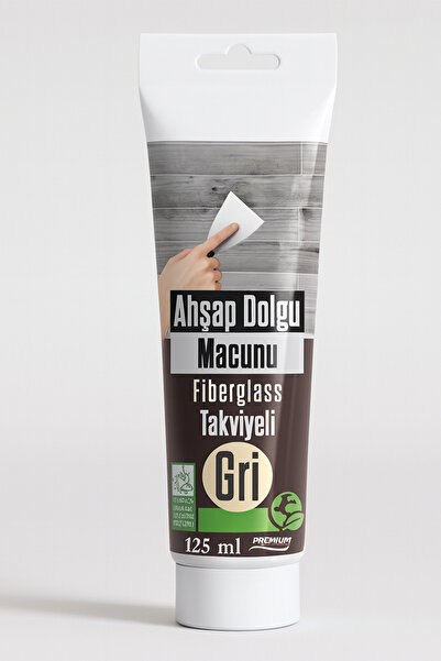 NZB Kullanım Hazır Ahşap Parke Tamir Macunu GRİ Mobilya Masa Dolgu Çatlak Çiz...
