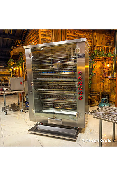 Arıcan Piliç Çevirme Makinesi Gazlı Lav Taşlı