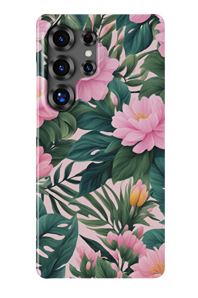 lelia حافظة هاتف شفافة متوافقة مع هاتف سامسونج جالاكسي S25 الترا مطبوع |   ال...