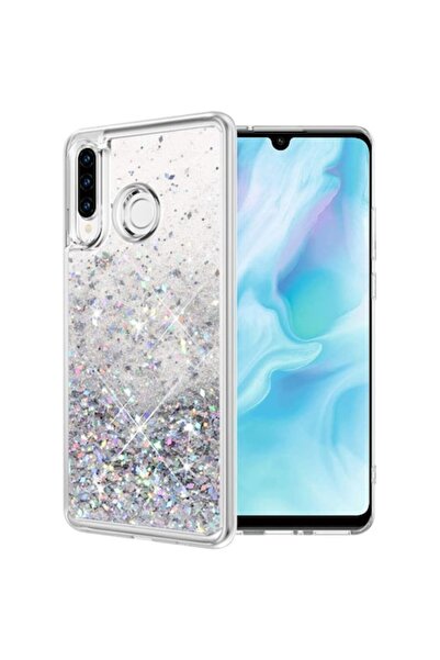 PlanetPhone Husa pentru Huawei P30 Lite, cu sclipici si apa, silicon, fashion...