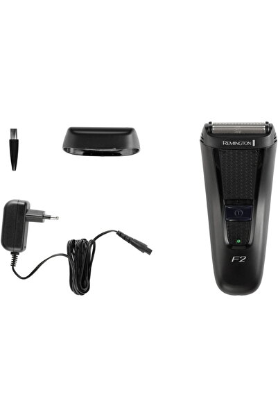 Remington F2002 shaver, usage time up to 40 minutes, LED indicator, universal voltage