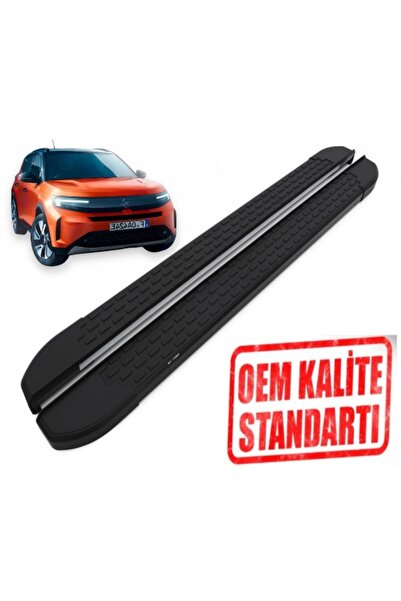 TUNAX OTO Opel Frontera 2024 2025 2026 2027 Araca Özel SİYAH Yan Basamak