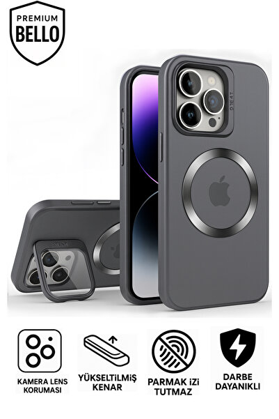 Tech&bello accessories حافظة هاتف آيفون 13 برو مع حامل كاميرا ماج سيف وحماية ...