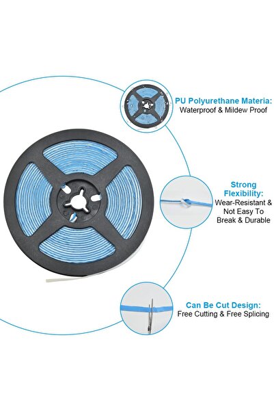 OEM Universal Sealing Tape for Home, White, 6m