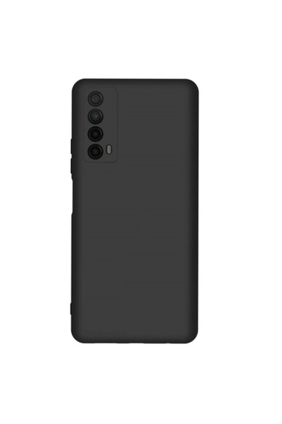 PlanetPhone Husă de protecție pentru Huawei P Smart (2021) — silicon negru ul...