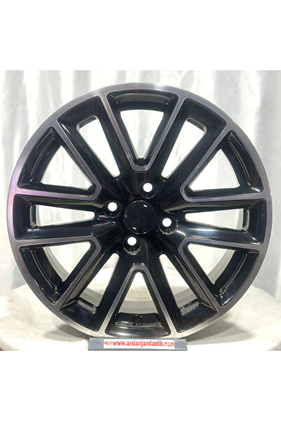 ARSLAN JANT LASTİK 4*100*16 6.5 ET37 CH67.1 16274 BLACK DIAMOND CLIO JANT