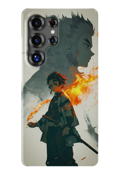 lelia حافظة هاتف شفافة متوافقة مع هاتف سامسونج جالاكسي S22 الترا مطبوع |   ال...