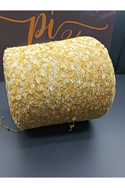 Pİ Yarn Kelebek ip el örgü ipi 300 gr sarı