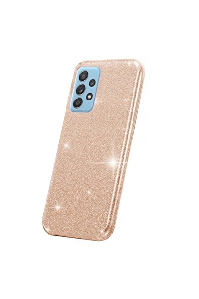 PlanetPhone Husa pentru Samsung Galaxy A13 4G cu sclipici, silicon ultra subțire, protecție cu 3 straturi, aurie