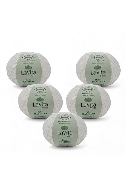 LaVita Yarn Νήμα Πλεξίματος Χειροποίητο Baby Bamboo 50% Μπαμπού 50% Ακρυλικό ...