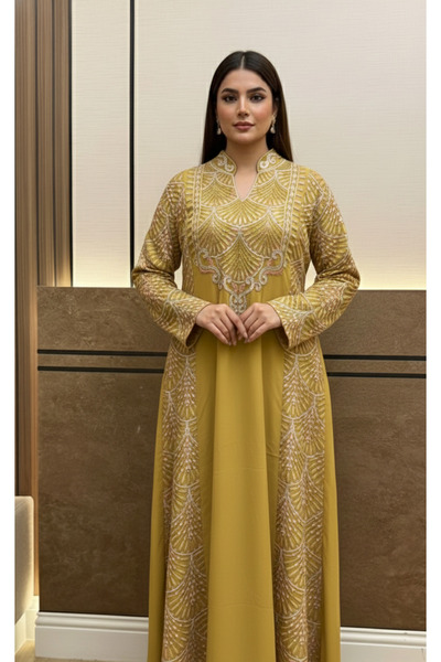 Moda Line Elegant embroidered jalabiya