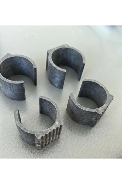 LOOM GARDEN Salıncak Ayağı Pabucu–5,5cm Çap, Zemin Koruyucu Plastik,Kaymaz&Da...