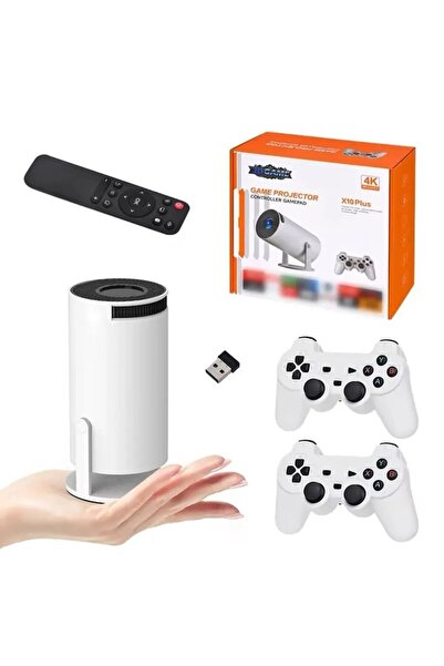 Reflection Vision Portable Projector X10 Plus Smart 4K Ultra HD , WiFi, Bluetooth 5.0, White