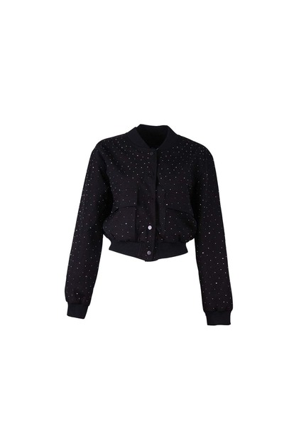 trender 26kg07000010 Black Women's Jacket 4842