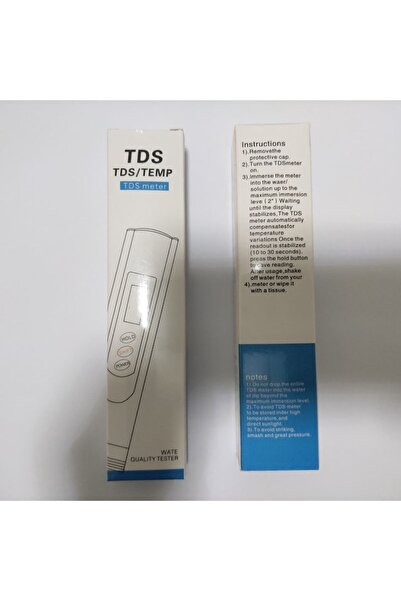 GizMondo Tester TDS-3 for checking water purity and temperature, LCD