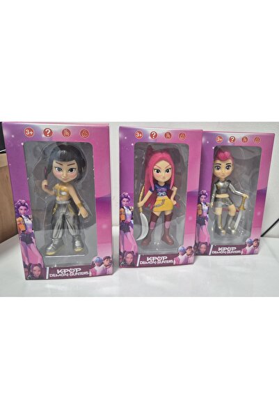 OEM Set 3 Figurine K Pop Demon Hunters (17cm)
