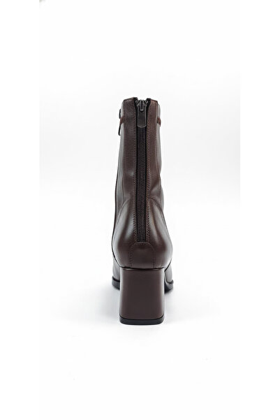 Ustalar Ayakkabı Çanta Brown Women's Heeled Boots 203.42-287